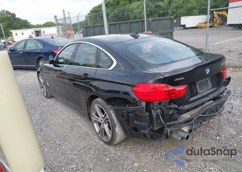 2016 BMW 428I Gran Coupe xDrive from USA, damaged, VIN WBA4C9C54GG140300
